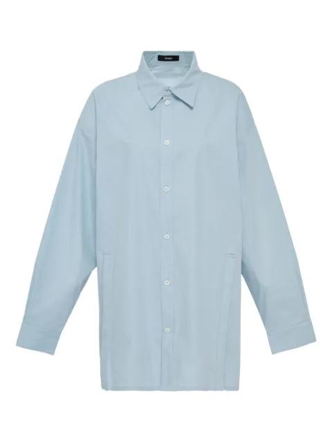 slit-detail shirt by BONBOM