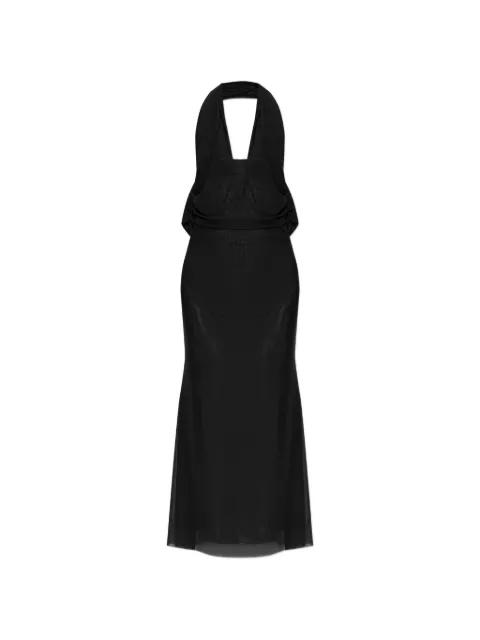 Alessia halter-neck midi dress by BOND-EYE