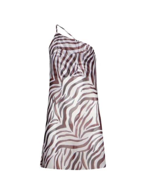 Amelia one-shoulder mini dress by BOND-EYE
