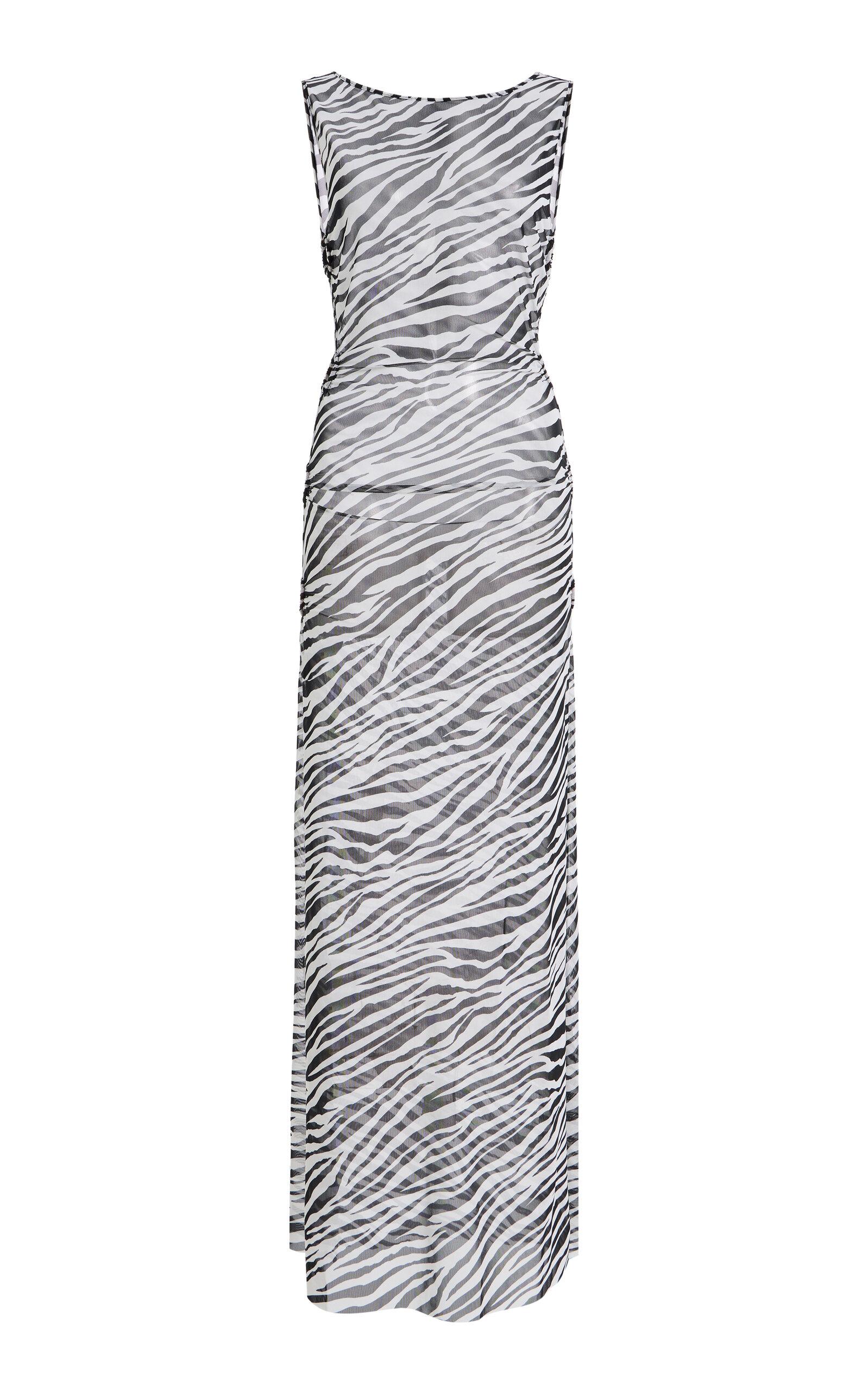Bond-Eye Karma Zebra-Print Maxi Dress - Moda Operandi by BOND-EYE
