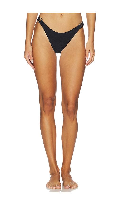 Bond Eye Ring Scene Brief Bikini Bottom in Black by BOND-EYE