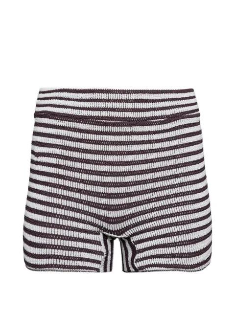 Dom striped shorts by BOND-EYE