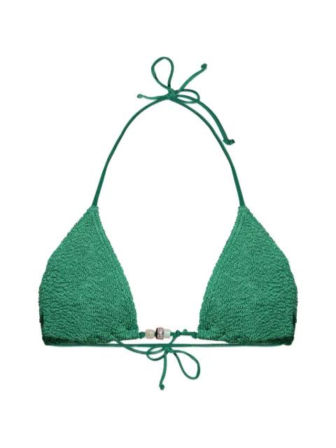 Ingrid triangle bikini top by BOND-EYE