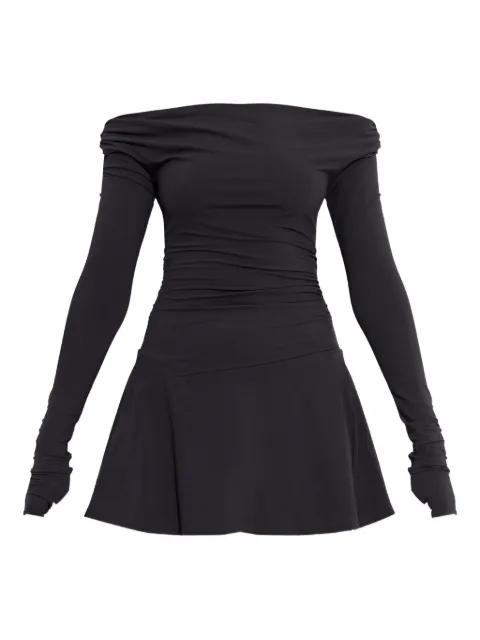 Nixi long-sleeve ruched beachwear by BOND-EYE