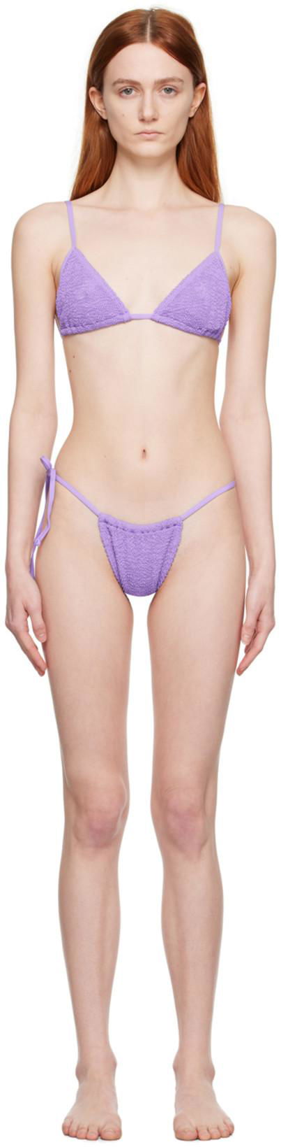 Purple Luana & Sparti Bikini by BOND-EYE