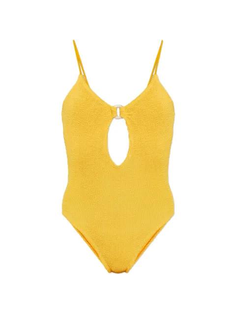 Ring Arden crinkle-effect swimsuit by BOND-EYE