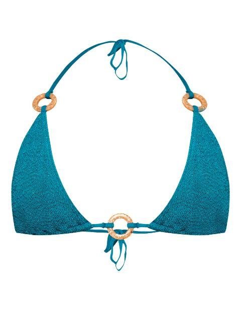 Ring Ingrid triangle bikini top by BOND-EYE
