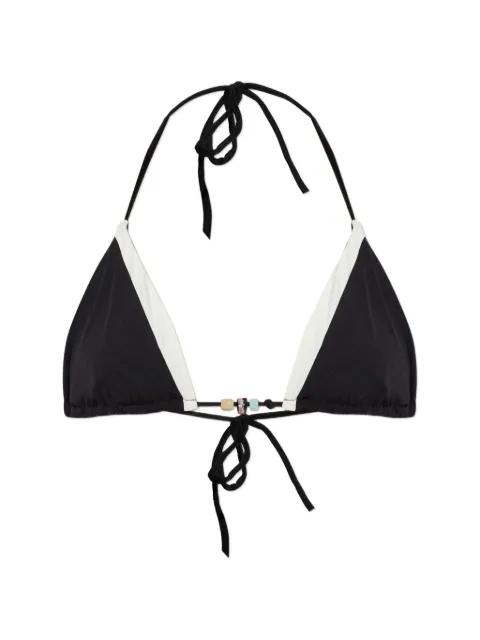 bead trim bikini by BOND-EYE