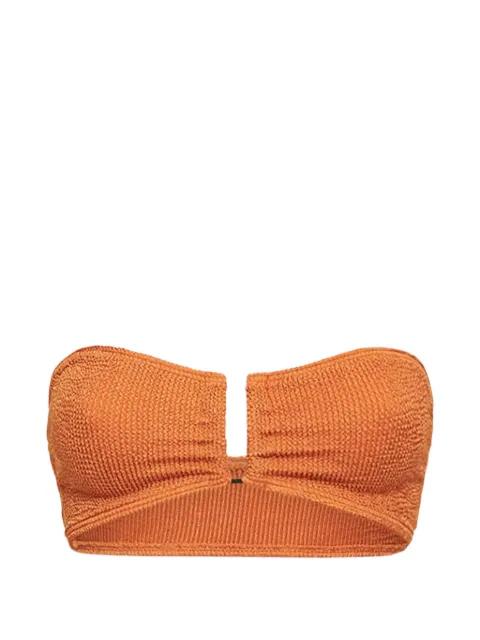 cut-out bikini top by BOND-EYE