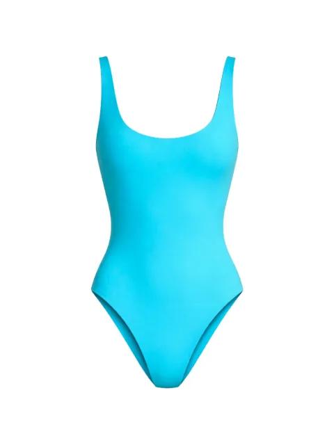 reversible square-neck swimsuit by BOND-EYE