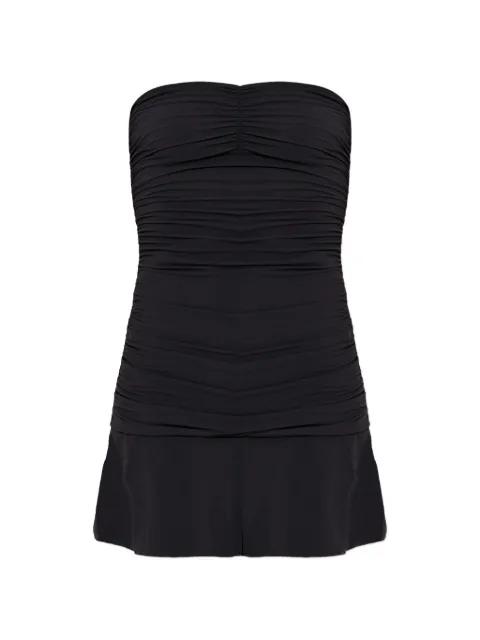 ruched bare dress by BOND-EYE
