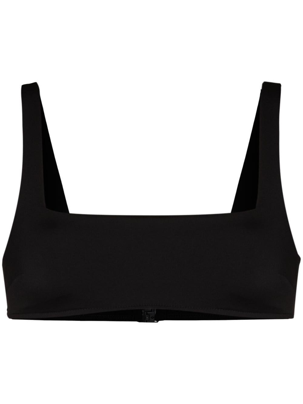 Aria square-neck bikini top by BONDI BORN
