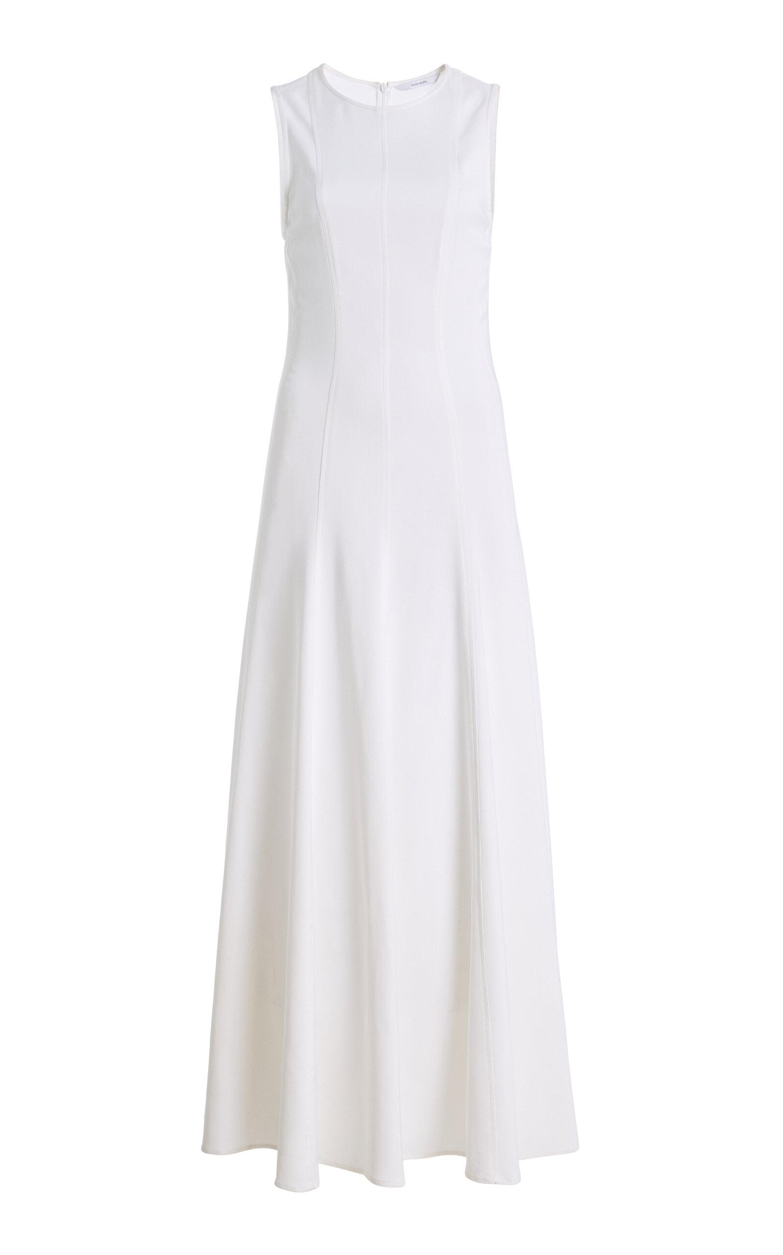 BONDI BORN Lyon Panelled Satin Maxi Dress - Moda Operandi by BONDI BORN