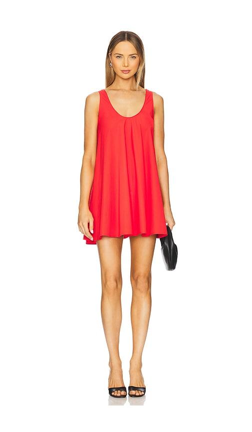 Bondi Born Avila Swing Mini Dress in Red by BONDI BORN