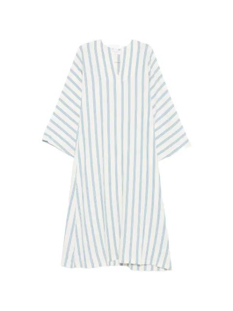 Finn striped V-neck maxi dress by BONDI BORN