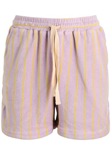 Naram striped terry shorts by BONGUSTA