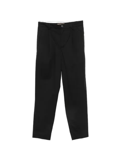 pleated elasticated-waist trousers by BONHEUR