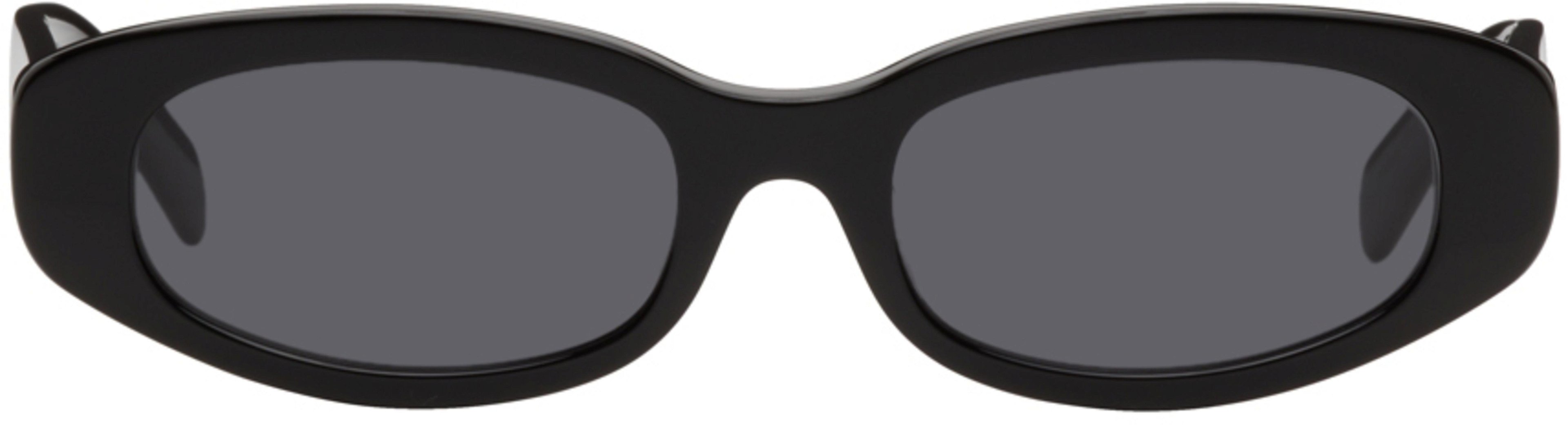 Black Plum Plum Sunglasses by BONNIE CLYDE