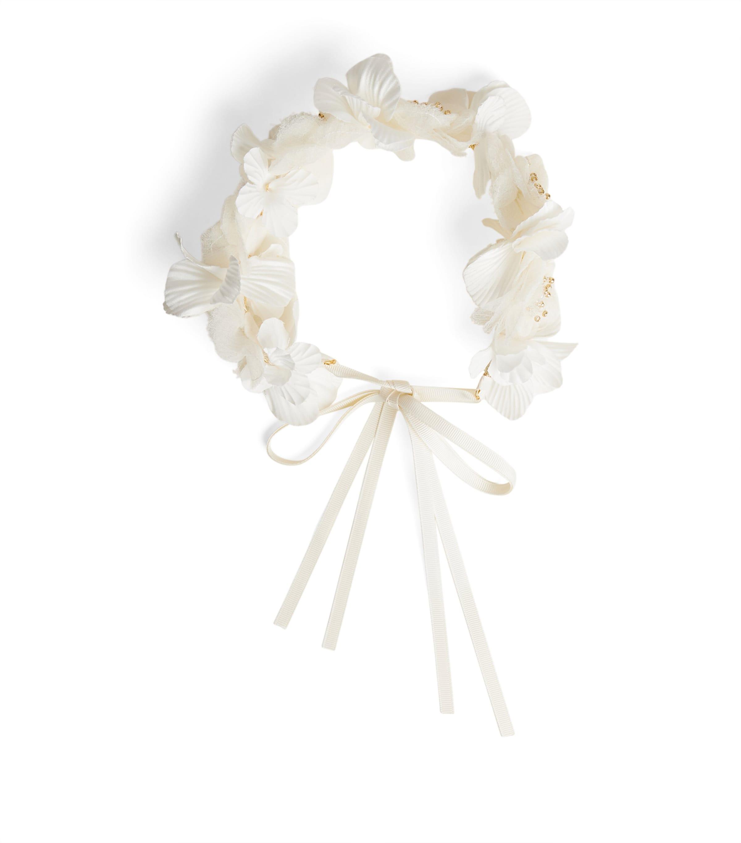 Bonpoint Floral Tie Headband by BONPOINT