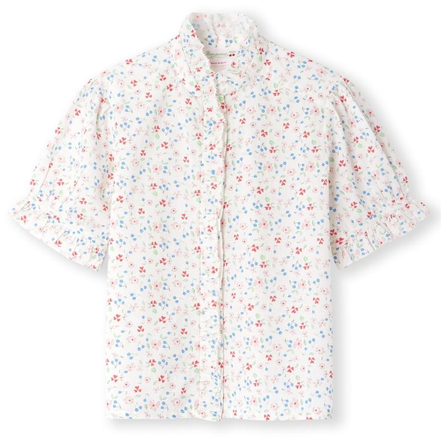 Bonpoint Girls Cindy Floral-Print Blouse by BONPOINT