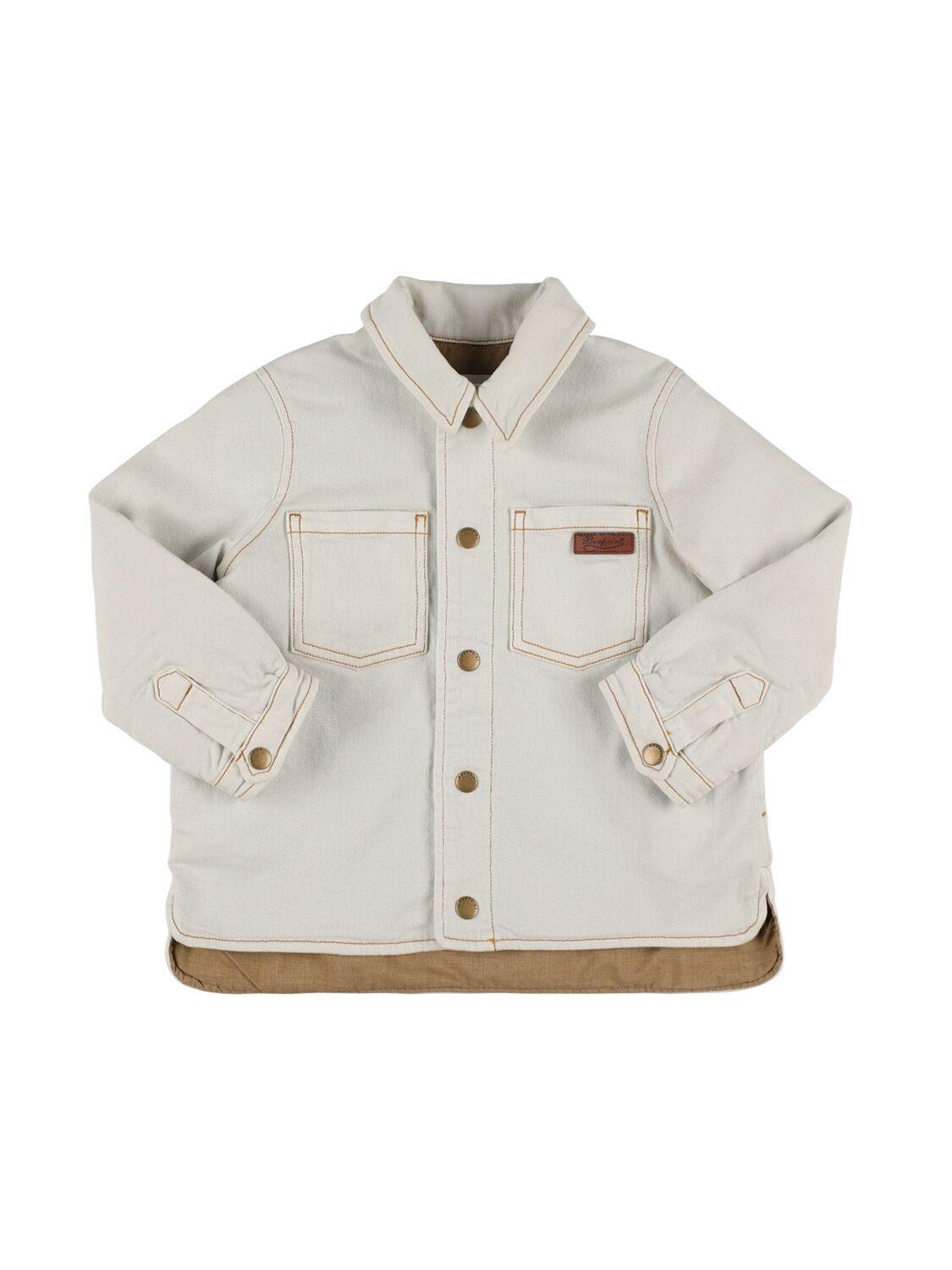 Cotton Denim Jacket by BONPOINT