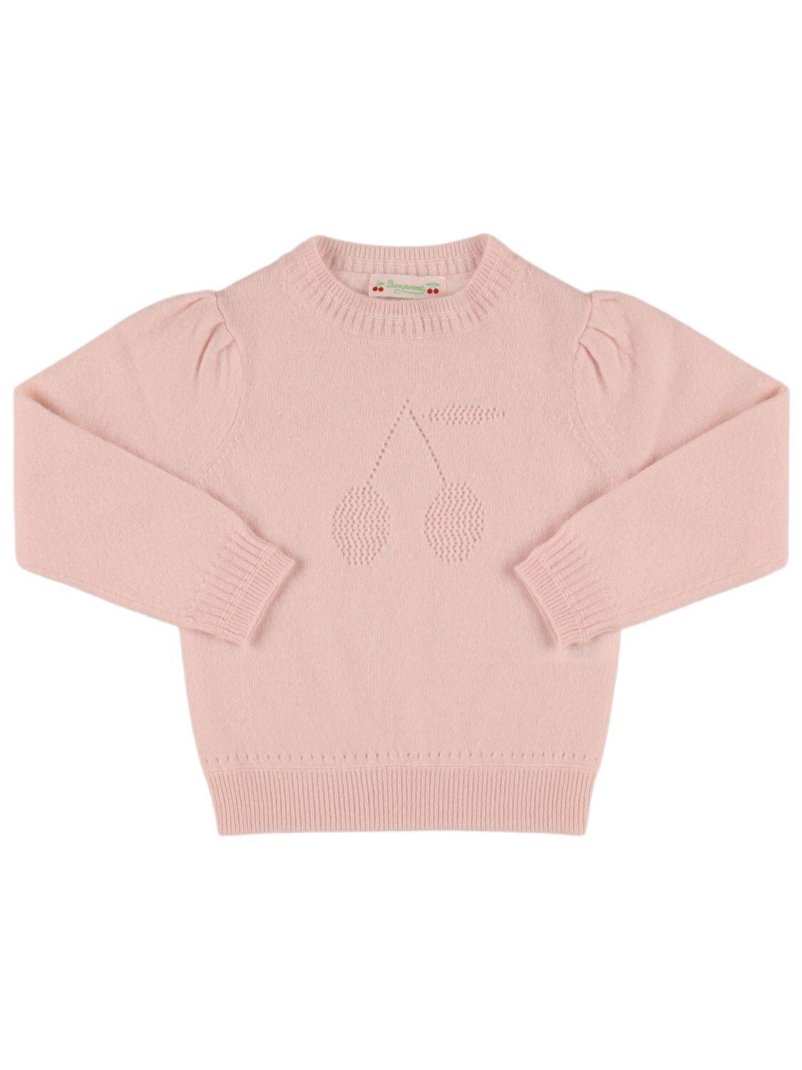 Embellished Cashmere Knit Sweater by BONPOINT