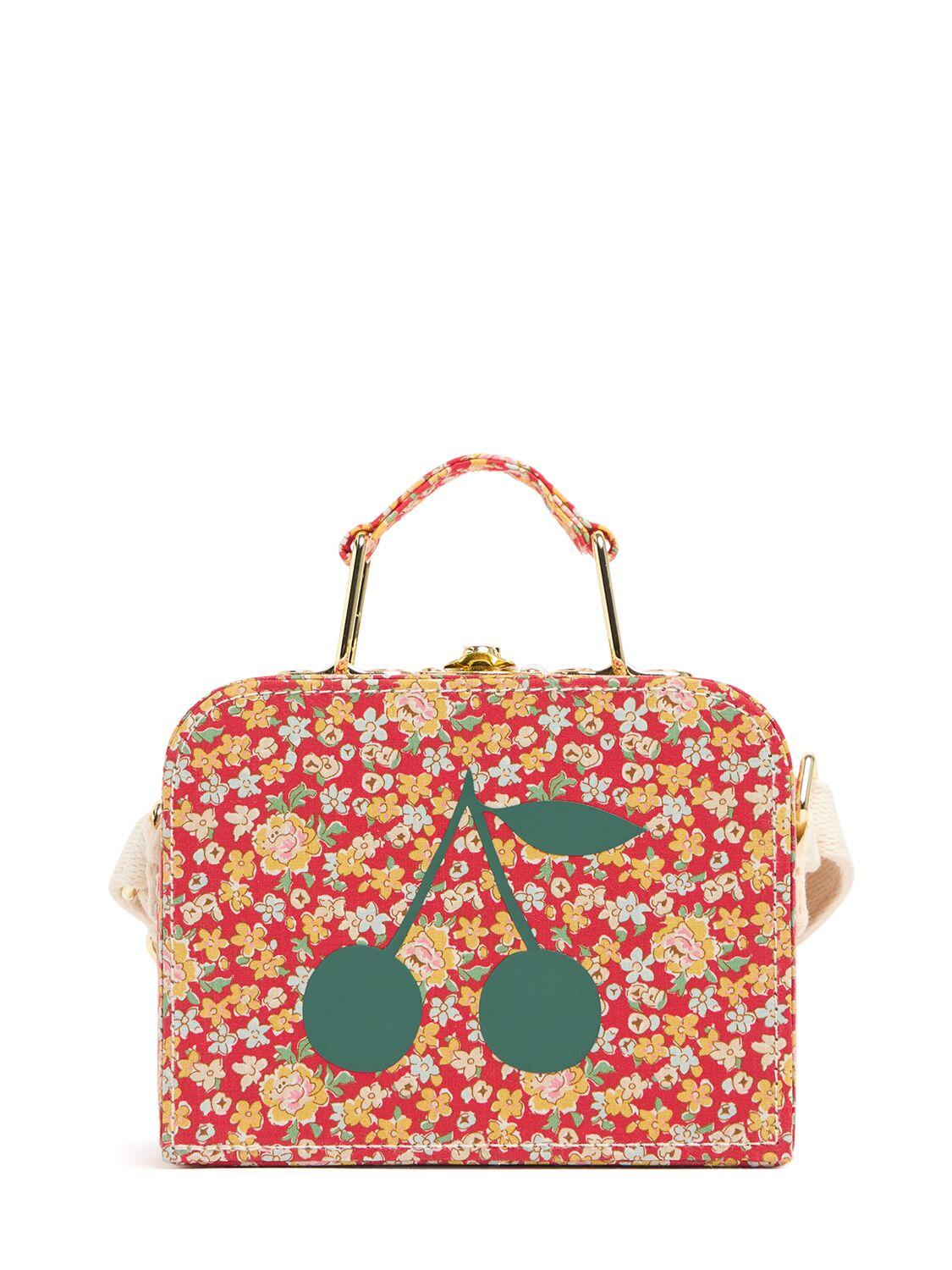 Printed Cotton Shoulder Bag by BONPOINT