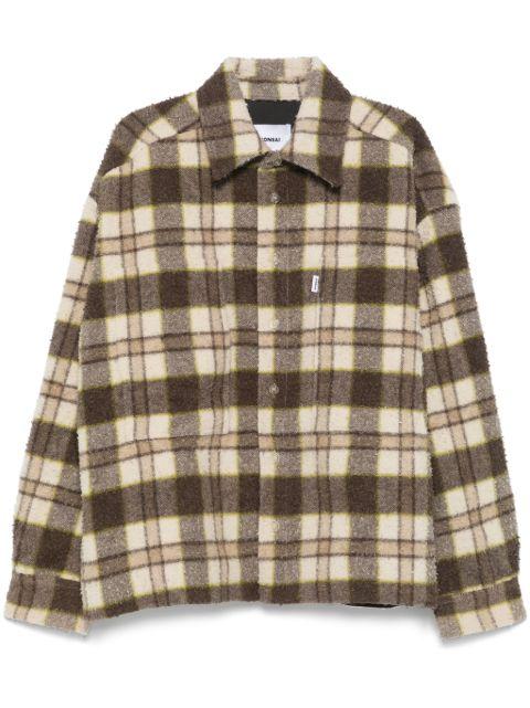 checked jacket by BONSAI