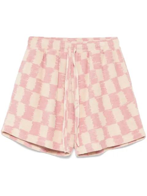 checkerboard shorts by BONSAI
