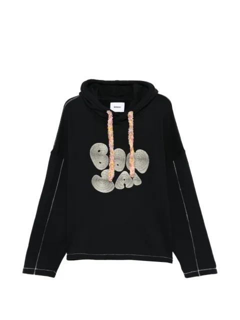 embroidered hoodie by BONSAI