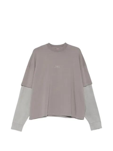 embroidered-logo T-shirt by BONSAI