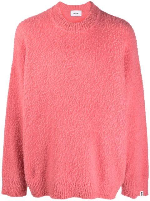 logo-patch Casentino-wool jumper by BONSAI