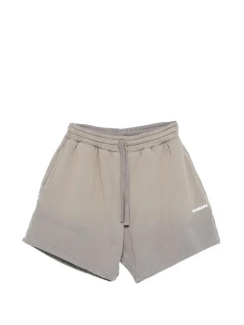 logo-print shorts by BONSAI
