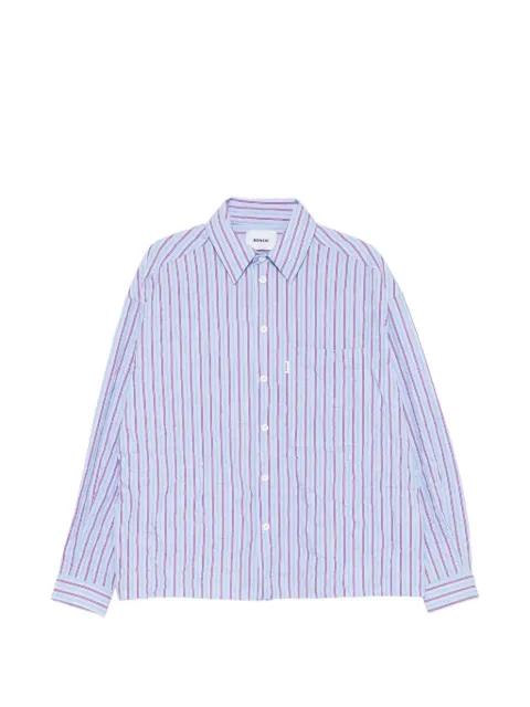 striped pocket shirt by BONSAI