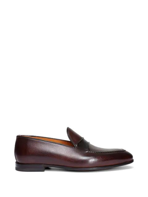 leather loafers by BONTONI