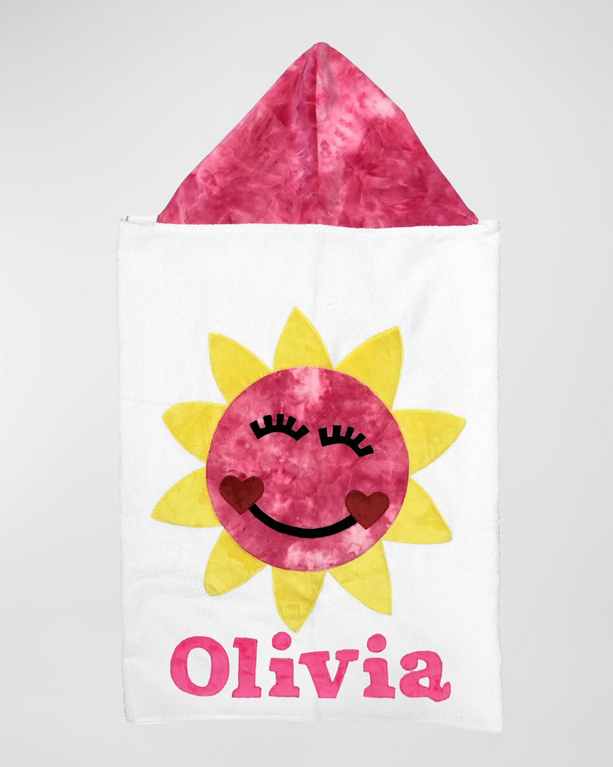 Sweet Sunshine Personalized Hooded Towel by BOOGIE BABY