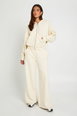 Angled Pocket Zip Through Hooded Tracksuit by BOOHOO