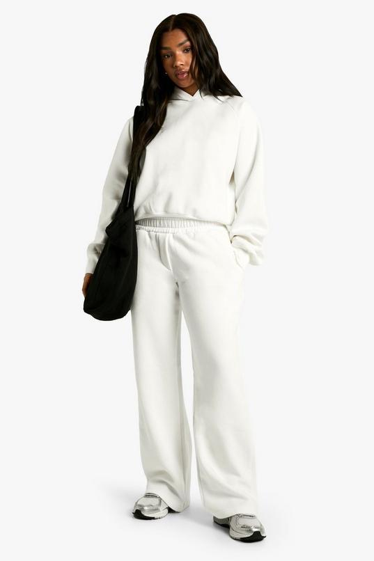 Back Pocket Straight Leg Jogger With Placket Detail by BOOHOO