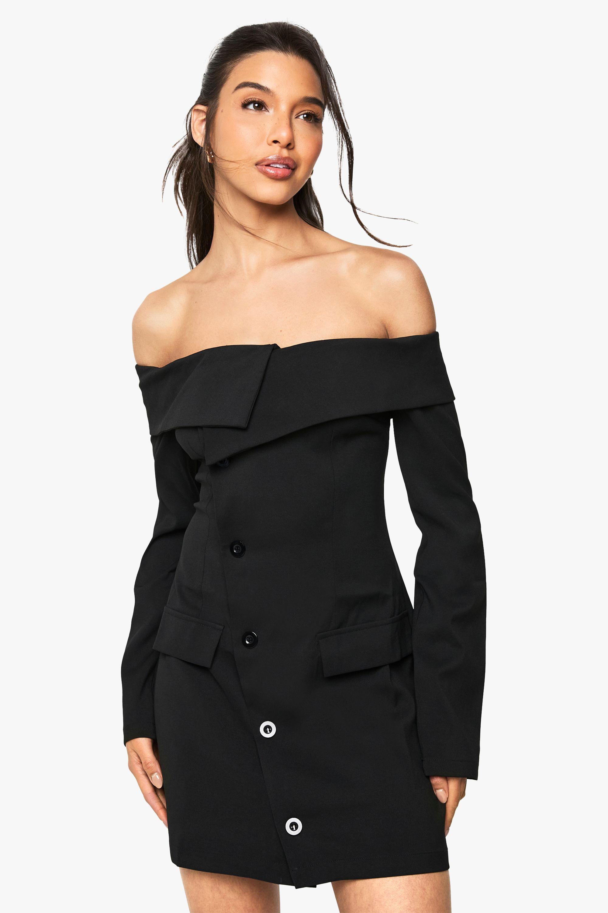 Bardot Blazer Dress by BOOHOO