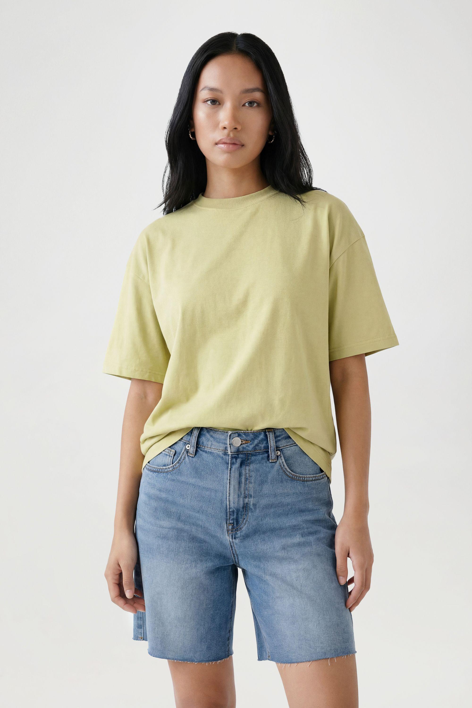 Basic Oversized Short Sleeve T-Shirt by BOOHOO