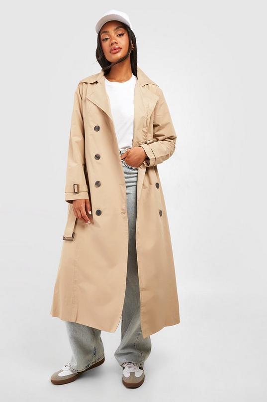 Belted Trench Coat by BOOHOO