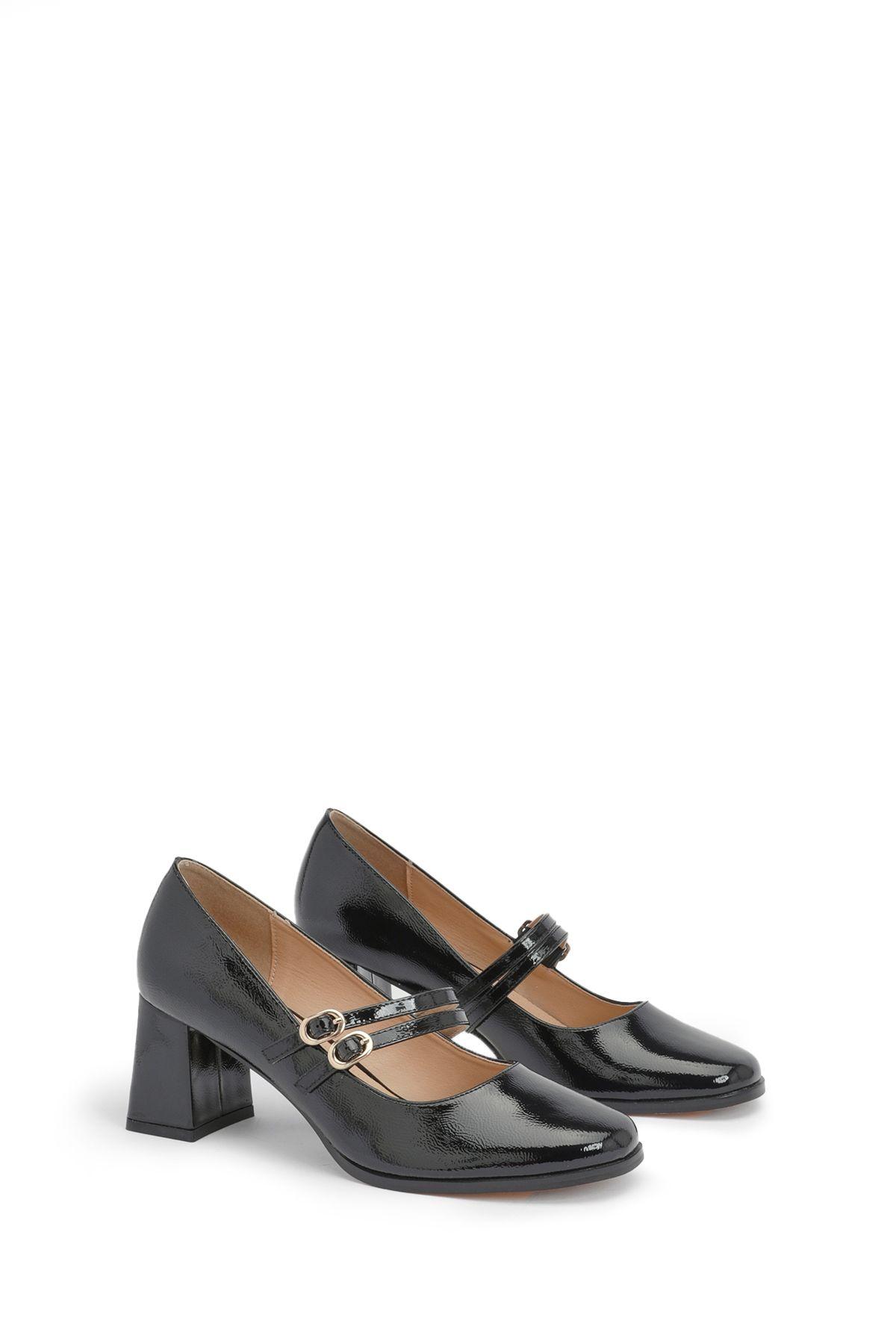 Block Heel Mary Janes by BOOHOO