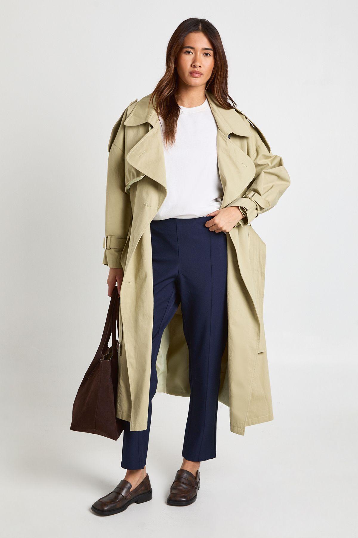 Boohoo Basics Tailored Tapered Trouser by BOOHOO