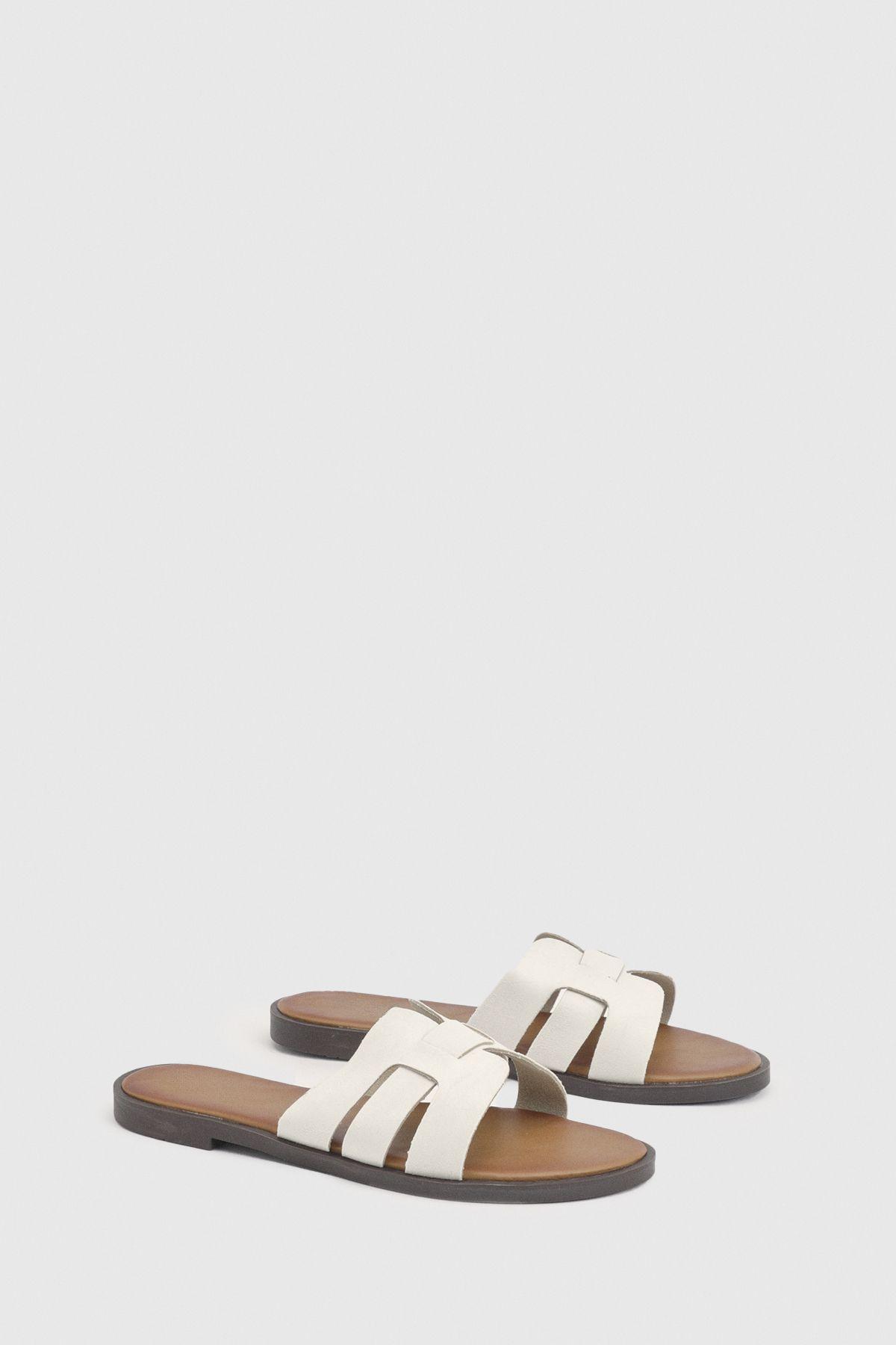 Caged Detail Mules by BOOHOO