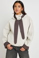 Check Lined Hooded Jacket by BOOHOO Check Lined Hooded Jacket by BOOHOO