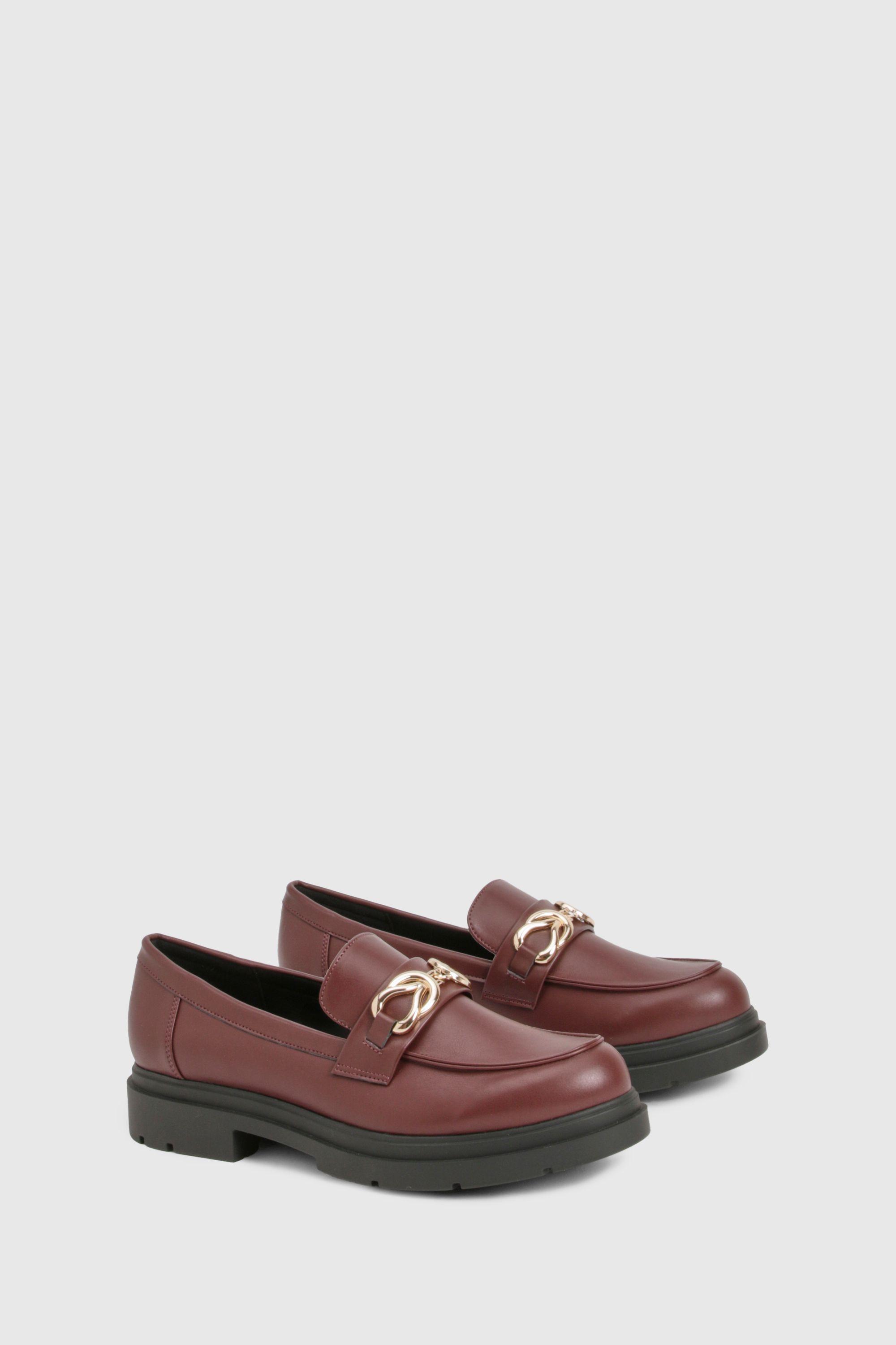 Chunky Chain Loafers by BOOHOO