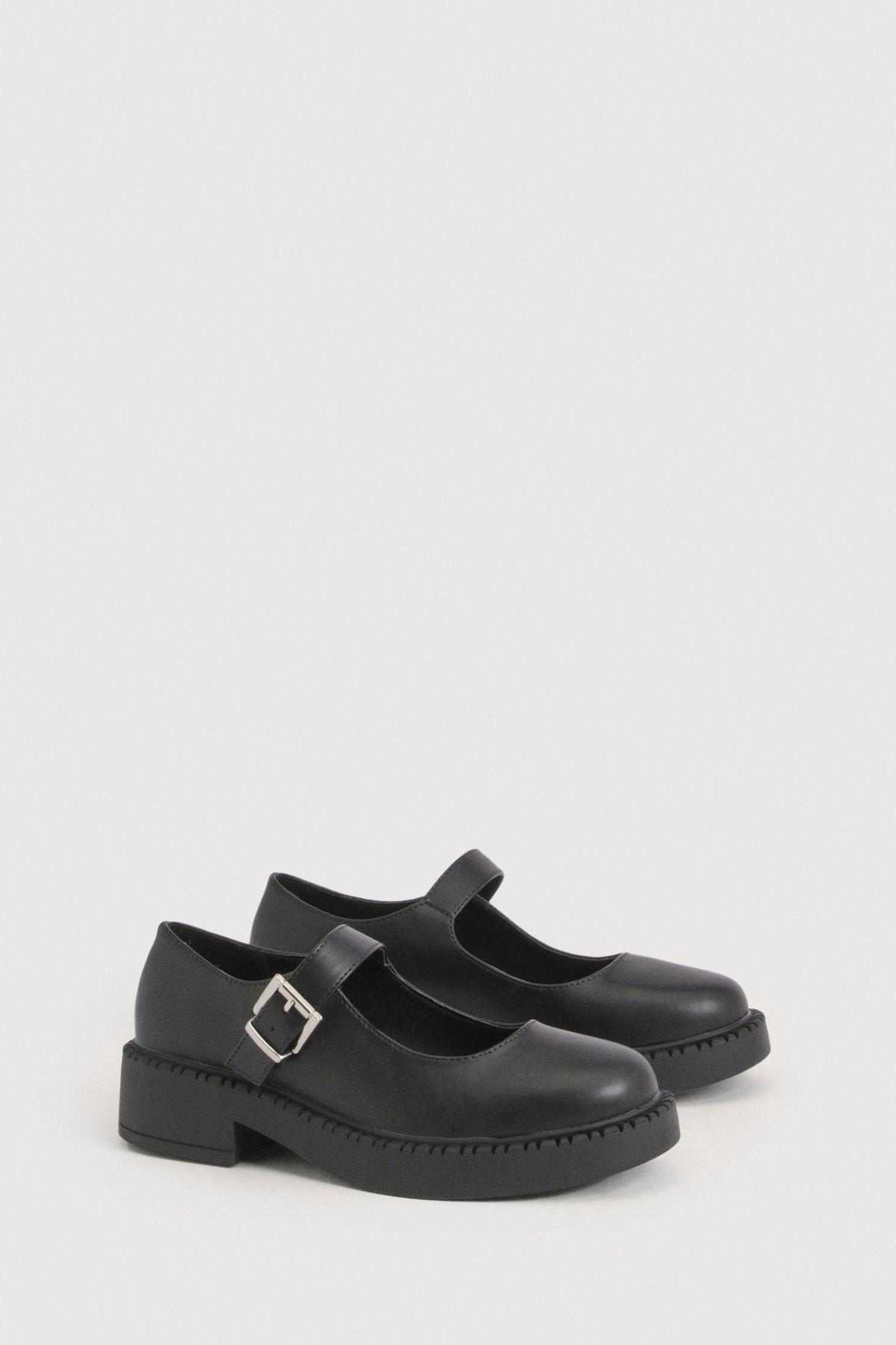 Chunky Mary Janes by BOOHOO