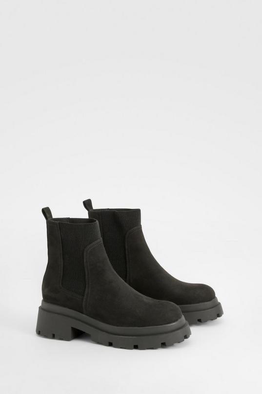 Chunky Sole Chelsea Boots by BOOHOO