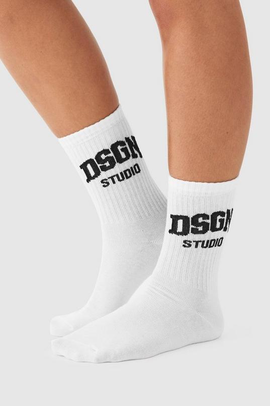 DSGN Studio Collegiate Sports Socks by BOOHOO