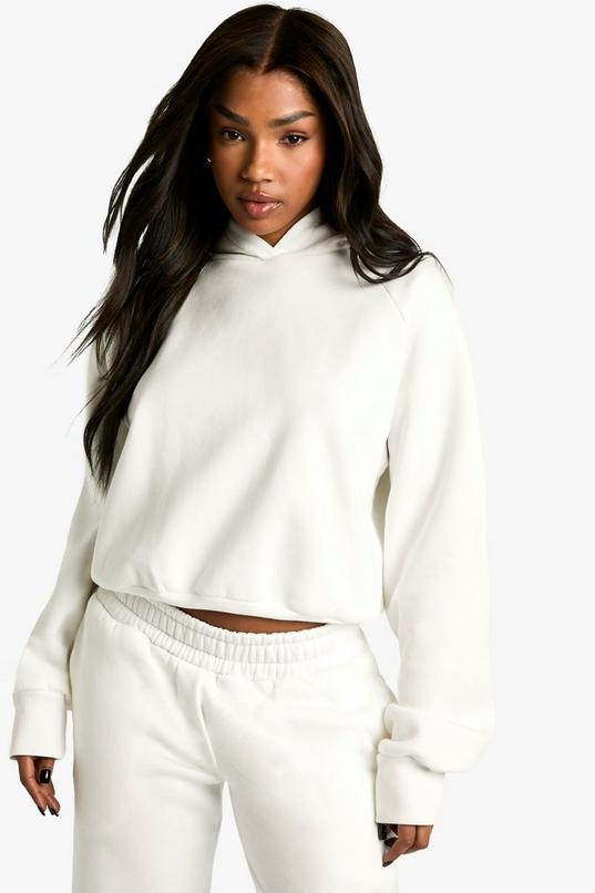 Deep Hem Oversized Hoodie by BOOHOO